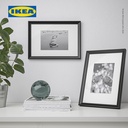 IKEA KNOPPANG Bingkai Foto Hitam 21x30cm