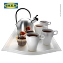 IKEA SMULA Nampan Baki Transparan 52x35cm