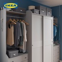 IKEA TJOG Kotak Penyimpan Dengan Penutup 25x36x15cm