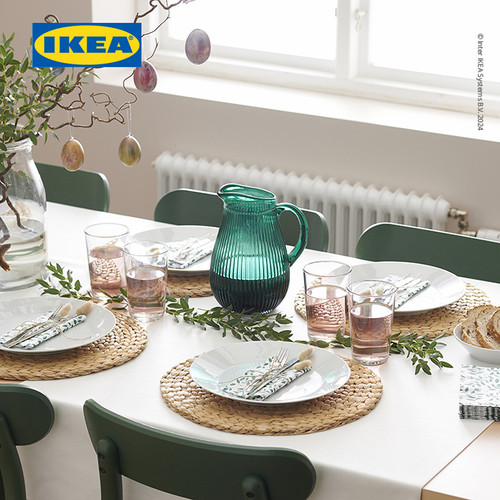 IKEA 365+ Gelas Minum Kaca Bening 45cl Isi 6pcs