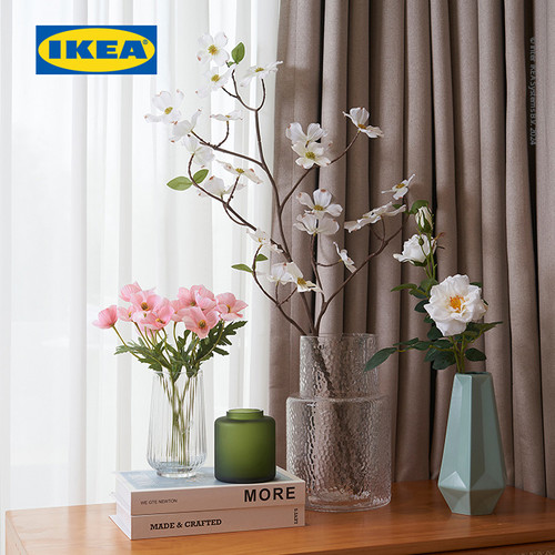 IKEA SMYCKA Bunga Artificial Popi/Merah Muda untuk Dekorasi