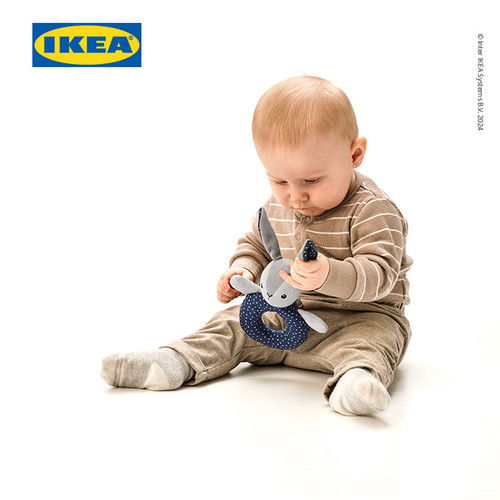 IKEA GULLIGAST Mainan Kerincingan Bayi Kelinci
