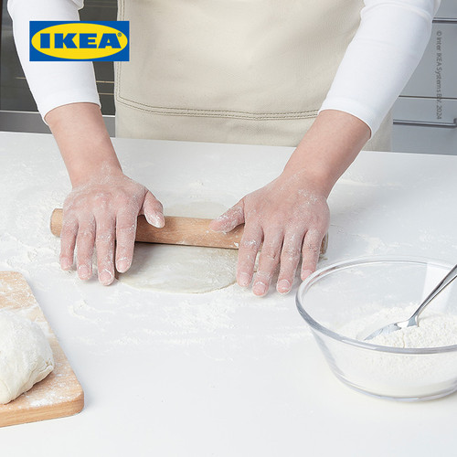 IKEA MAJFISK Penggiling Adonan / Rolling Pin Akasia