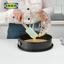IKEA BAKGLAD Spatula Serbaguna Bahan Karet/Kayu 26cm