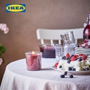 IKEA STORTSKON Lilin Beraroma Beri/Merah Dalam Gelas Tahan 40 Jam
