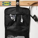 IKEA FODERSKOPA Tas Pengatur Kabel Serbaguna Hitam