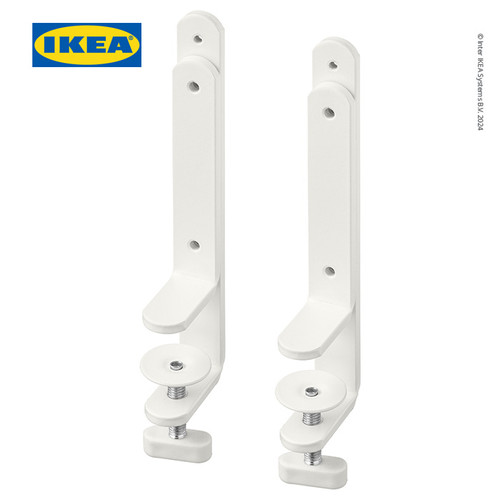 IKEA SKADIS Konektor Meja Dengan Papan Pegboard Isi 2pcs