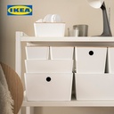 IKEA KUGGIS Kotak Penyimpanan Tanpa Tutup Serbaguna 18x26x15 cm