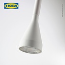 IKEA NAVLINGE Lampu Sorot Jepit LED Putih
