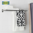 IKEA BROGRUND Rak Gantungan Handuk Stainless Steel 67x27cm