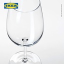 IKEA STORSINT Gelas Kaca Bening untuk Wine 49cl Set Isi 6pcs