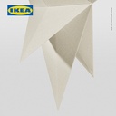 IKEA STRALA Kap Lampu Linen/Krem 70cm