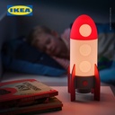IKEA AFTONSPARV Lampu Meja LED RGB Bentuk Roket