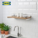 IKEA KUNGSFORS Rak Dapur Dinding Veneer Kayu Ash 60 cm
