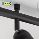 IKEA SKURUP Lampu Gantung Trek Plafon dengan 3 Tempat Lampu