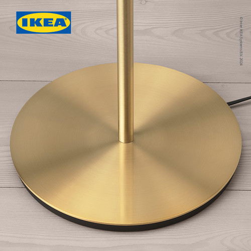 IKEA SKAFTET Dasar Lampu Meja Kuningan 130cm