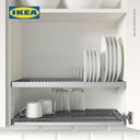 IKEA UTRUSTA Rak Pengering Piring Untuk Kabinet Dinding 60x35 cm