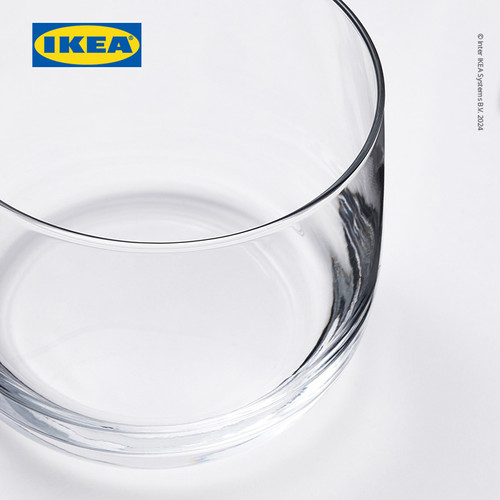 IKEA STORSINT Gelas Wiski Kaca Bening 30cl Isi 4pcs