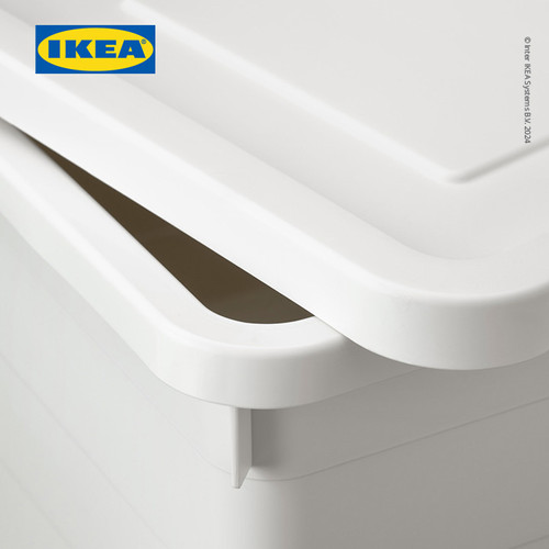 IKEA SOCKERBIT Kotak Penyimpanan Dengan Penutup 38x51x30 cm
