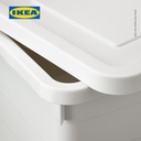 IKEA SOCKERBIT Kotak Penyimpanan Dengan Penutup 38x51x30 cm
