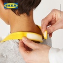 IKEA TOPPKLOCKA Celemek Anak Dengan Topi Koko Putih/Kuning