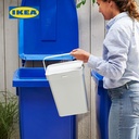 IKEA HALLBAR Tempat Sampah Dengan Tutup Untuk Limbah Organik 10L