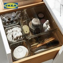 IKEA VISSLAAN Kotak Penyimpanan Dengan Tutup Set Isi 5pcs