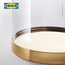 IKEA BEGAVNING Vas Hiasan Meja dari Kaca 26cm