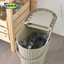 IKEA DAMMANG Tempat Sampah dengan Tutup Kapasitas 26L