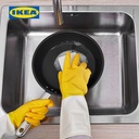 IKEA RINNIG Sarung Tangan Pembersih Kuning Ukuran S Isi 2Pcs