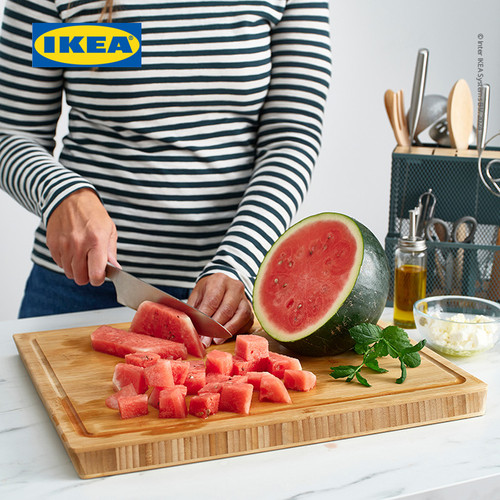 IKEA APTITLIG Talenan Daging Bahan Bambu 45x36 cm