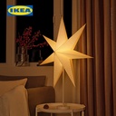 IKEA STRALA Kap Lampu Linen/Krem 70cm