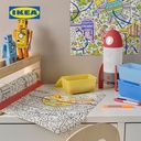 IKEA AFTONSPARV Lampu Meja LED RGB Bentuk Roket