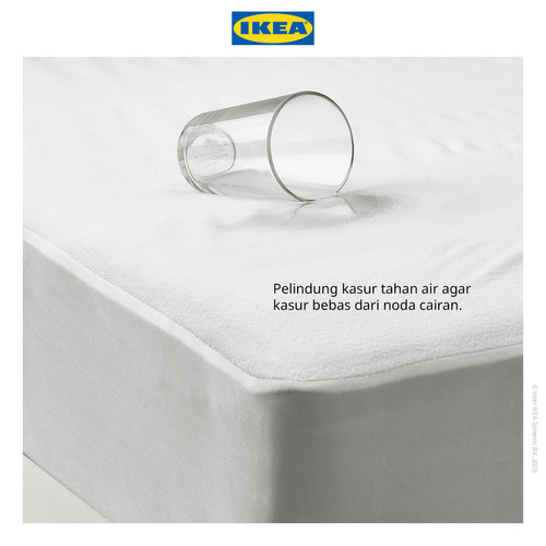 IKEA GRUSNARV Pelindung Kasur Anti Air 160x200 cm