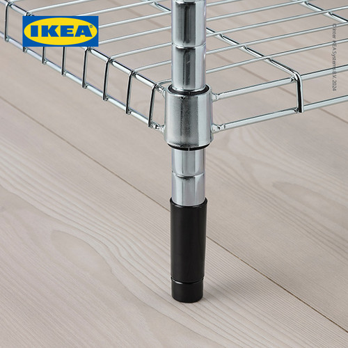 IKEA OMAR Unit Rak Penyimpanan Serbaguna Galvanis 46x36x94 cm