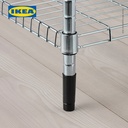 IKEA OMAR Unit Rak Penyimpanan Serbaguna Galvanis 46x36x94 cm
