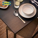 IKEA SANDSBERG Meja Hitam Minimalis 67x67 cm