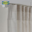 IKEA VIDGA Rel Gorden Trek Tunggal Dengan Perlengkapan Plafon 140cm