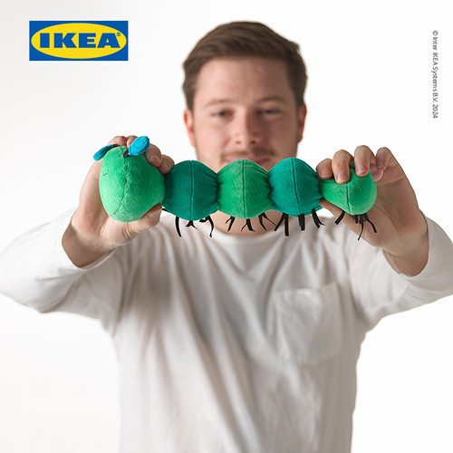 IKEA KLAPPA Mainan Musik Ulat