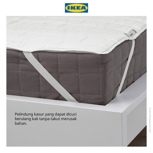 IKEA LUDDROS Pelindung Kasur 90x200 cm