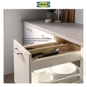 IKEA UPPDATERA Baki Peralatan Dapur Bambu Warna Muda 10x50cm