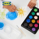 IKEA MALA Set Kotak Cat Air Warna Campuran
