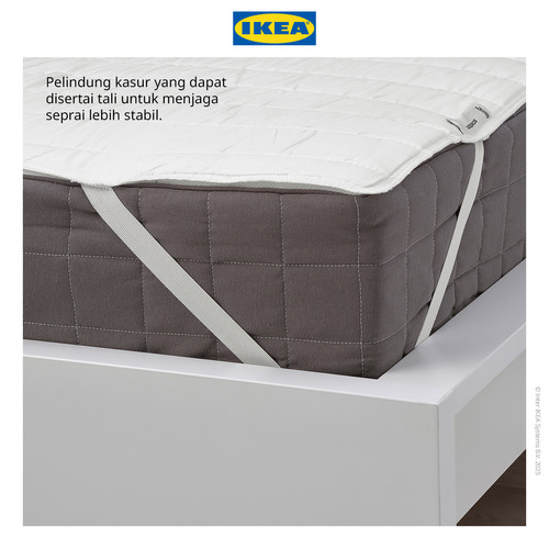 IKEA LUDDROS Pelindung Kasur 80x200 cm