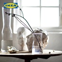 IKEA TIDVATTEN Vas Bunga Kaca Bening 30cm