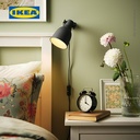 IKEA HEKTAR Lampu Sorot Dinding/Jepit Abu-Abu Tua