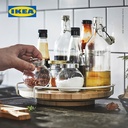 IKEA APTITLIG Papan Saji Putar Bahan Bambu 28cm
