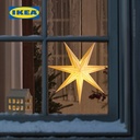 IKEA STRALA Kap Lampu Pola Titik/Putih 70cm