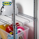 IKEA OMAR Unit Rak Penyimpanan Serbaguna Galvanis 46x36x94 cm