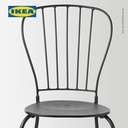 IKEA LACKO Kursi Luar Ruangan Serbaguna Abu-Abu