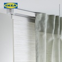 IKEA VIDGA Rel Gorden Trek Tunggal Dengan Perlengkapan Plafon 140cm